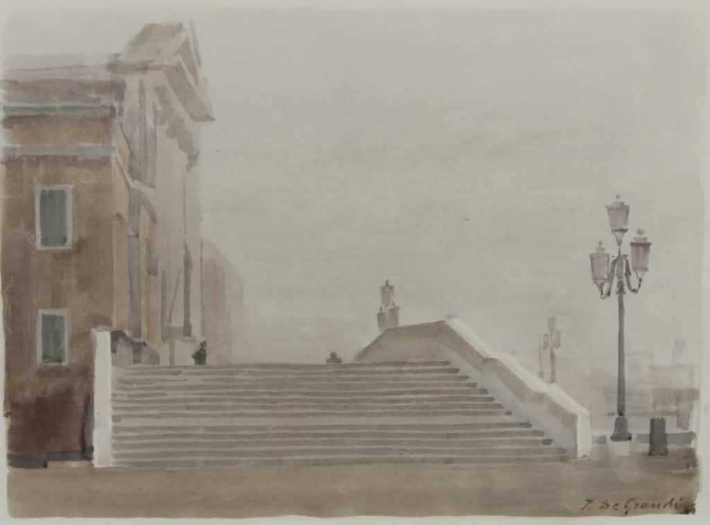 Italo : Escaliers aux Shiavoni