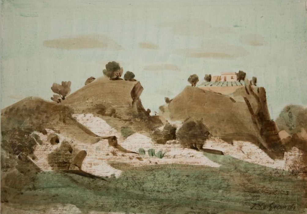 Italo : Paysage vert et bistre