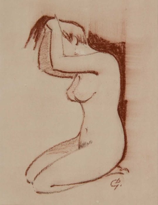 Italo : Nu se coiffant