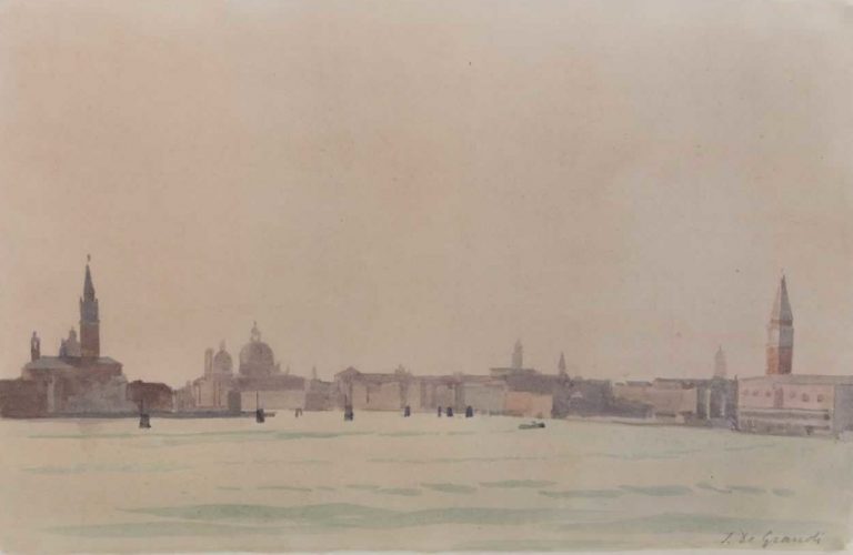 Italo De Grandi : Arrivée à Venise