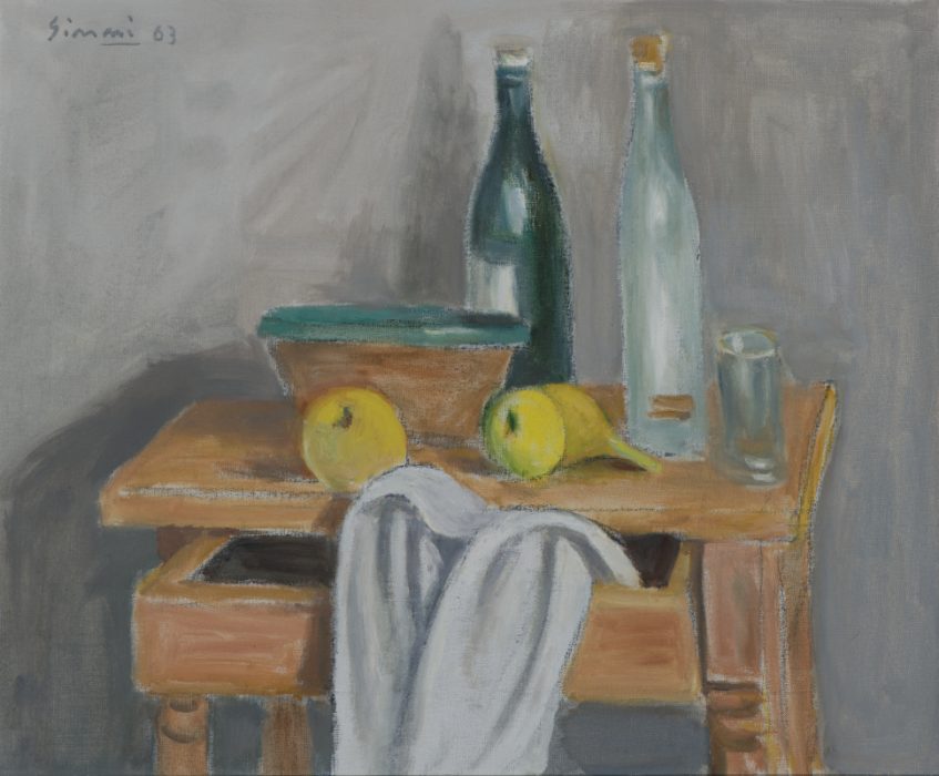 W Gimmi : Nature morte aux bouteilles
