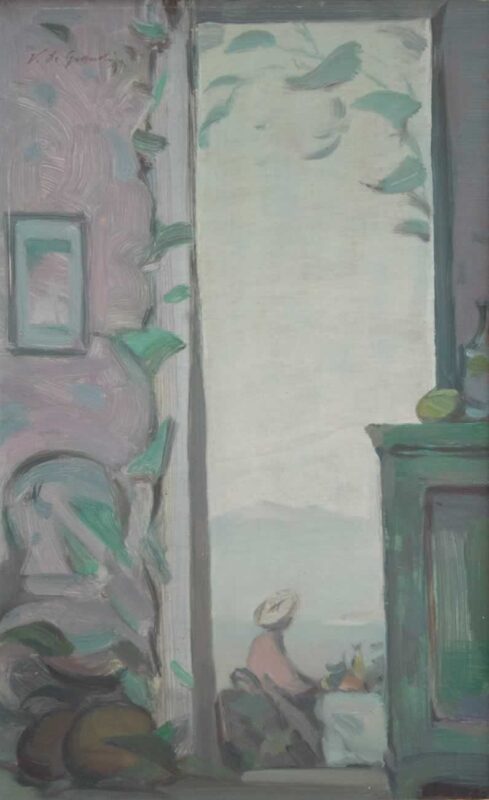 Vincent De Grandi : Sur un balcon à Chexbres