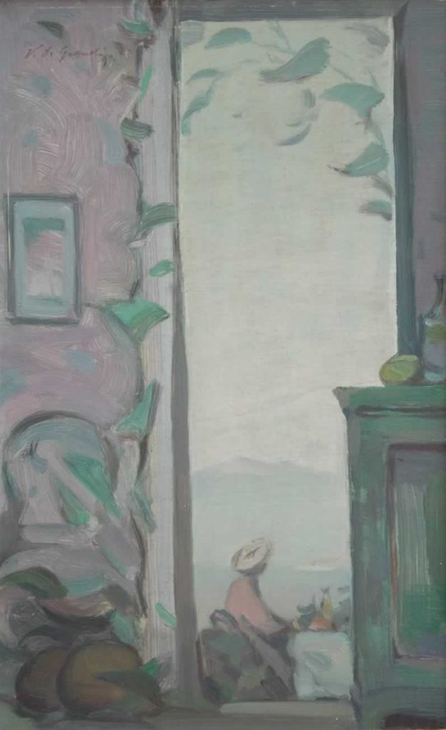 Vincent De Grandi : Sur un balcon à Chexbres