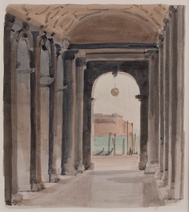 Italo : Sous les arcades de la bibliothèque