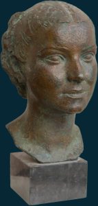 Casimir Reymond : Tête de jeune fille