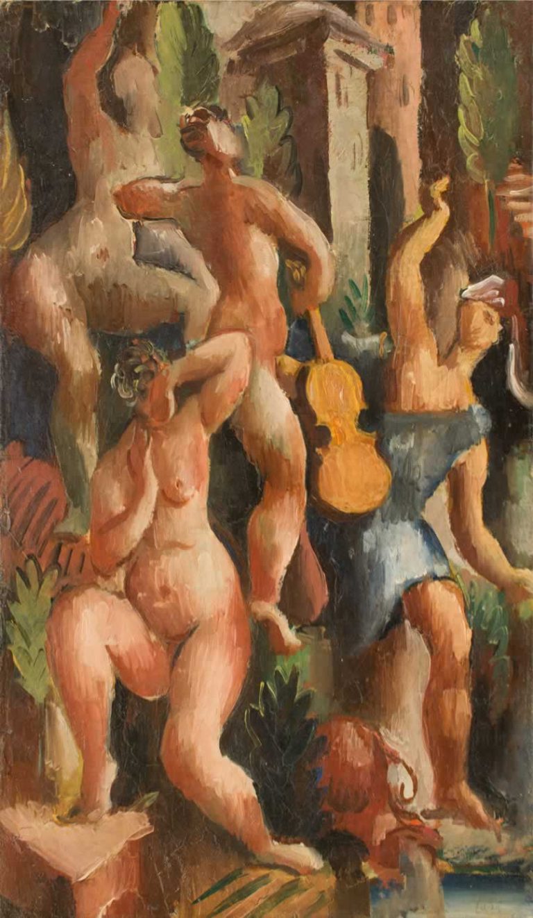 Casimir Reymond : Diane et les nymphes