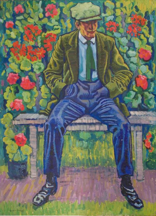 Casimir Reymond : L’homme au pantalon bleu