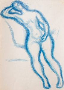 Casimir Reymond : Naïade bleue