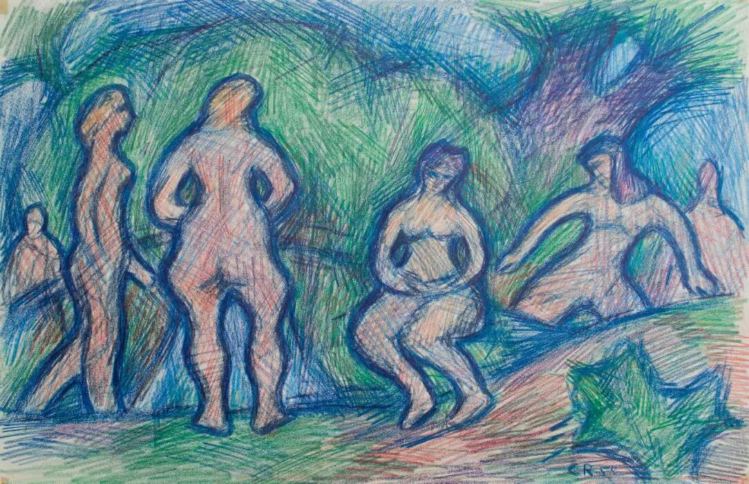 Casimir Reymond : Baigneuses