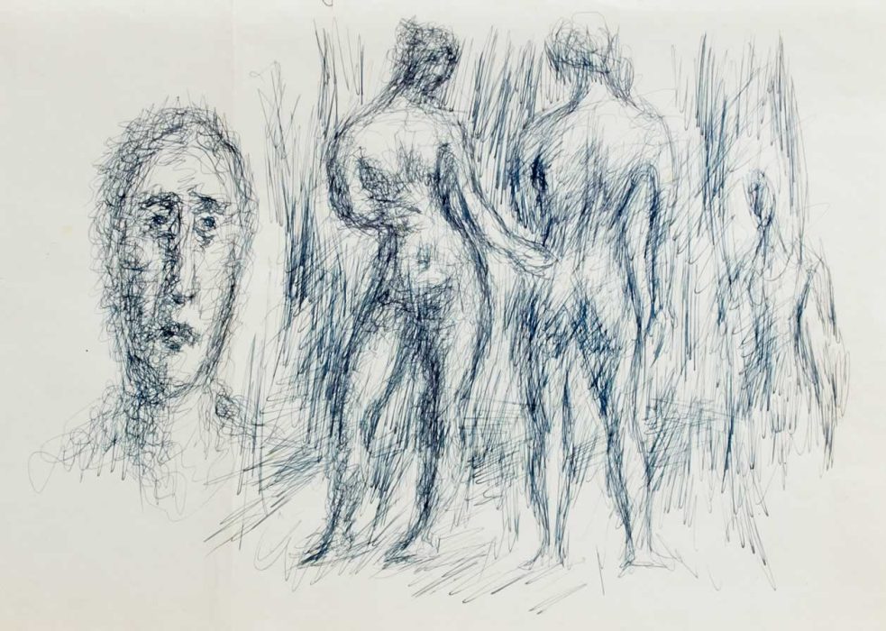 Casimir Reymond : Visage et nus