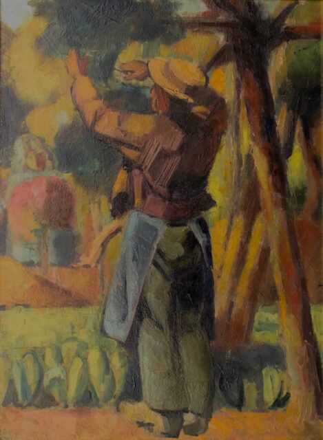 Casimir Reymond : Jardinier à la taille