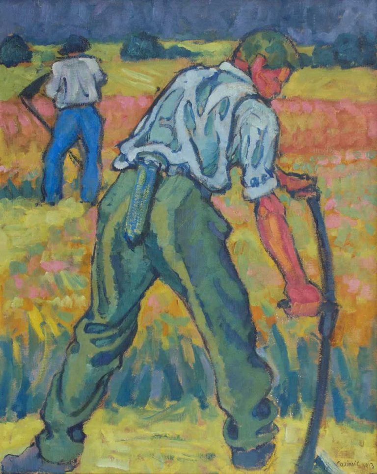 Casimir Reymond : Deux faucheurs