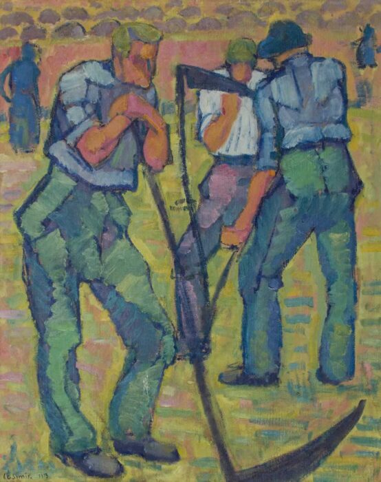 Casimir Reymond : Les faucheurs