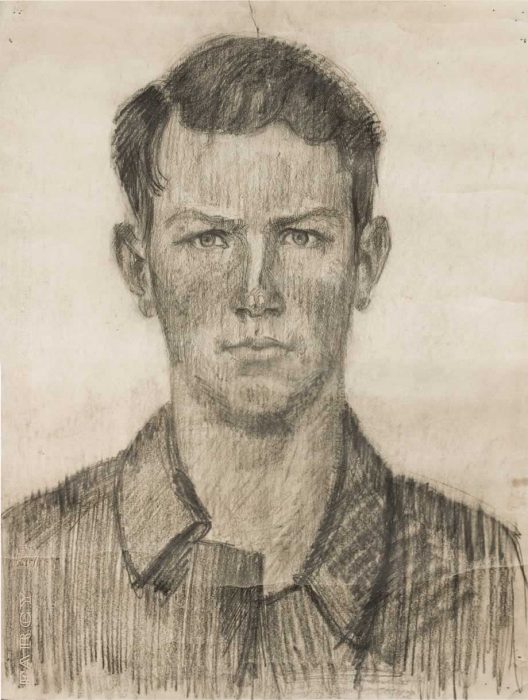 Casimir Reymond : Autoportrait