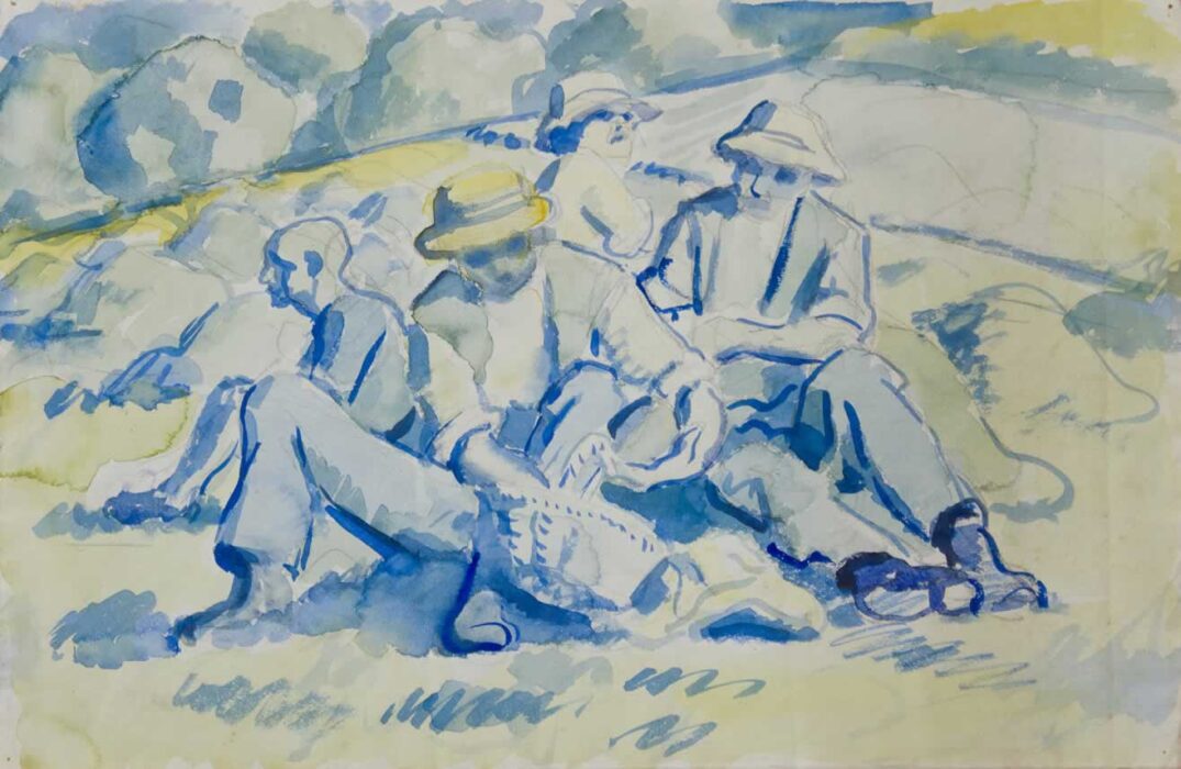 Casimir Reymond : Pause aux champs