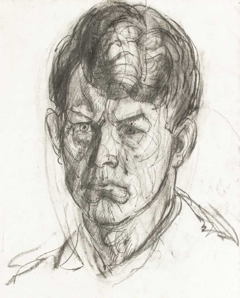 Casimir Reymond : Autoportrait