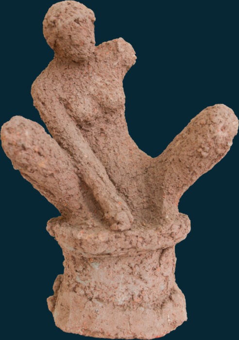 Casimir Reymond : Femme accroupie