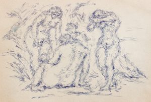 Casimir Reymond : Groupe de femmes
