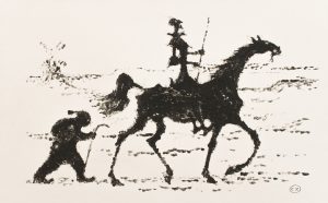Casimir Reymond : Don Quichotte et Sanco Pansa