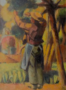 Casimir Reymond : Jardinier à la taille