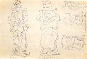 Casimir Reymond : Esquisse d'empilement 2