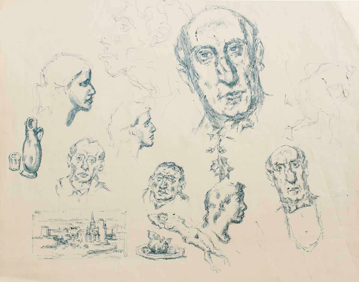 Casimir Reymond : Esquisses diverses