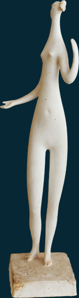Casimir Reymond : Femme aux formesw étirées