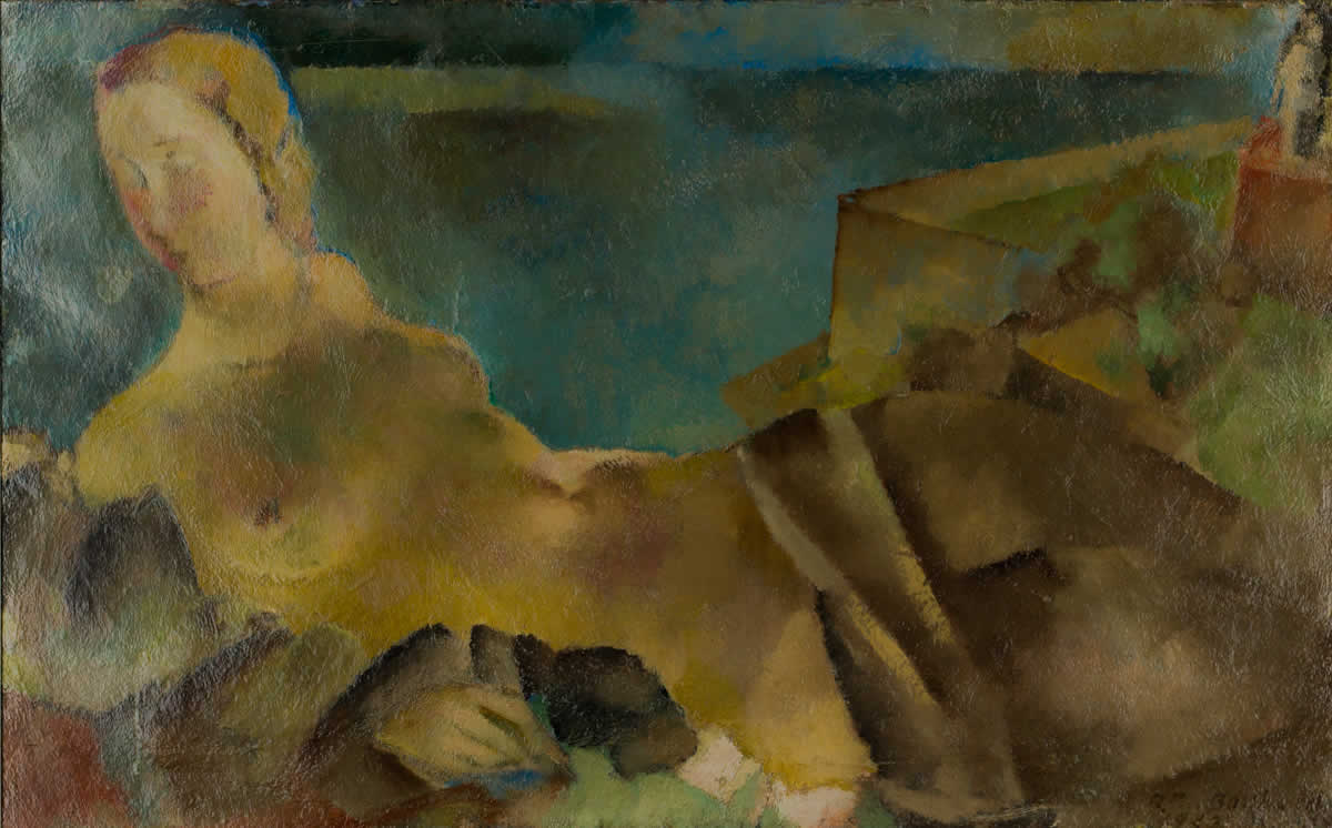 R.-Th. Bosshard : Nu dans les vignes