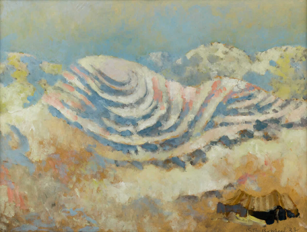 R.-Th. Bosshard : Montagne au Sahara