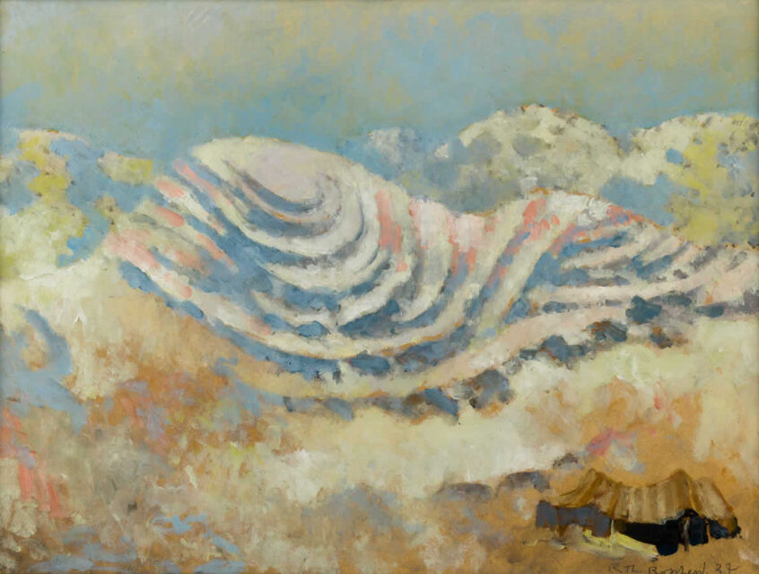 R.-Th. Bosshard : Montagne au Sahara