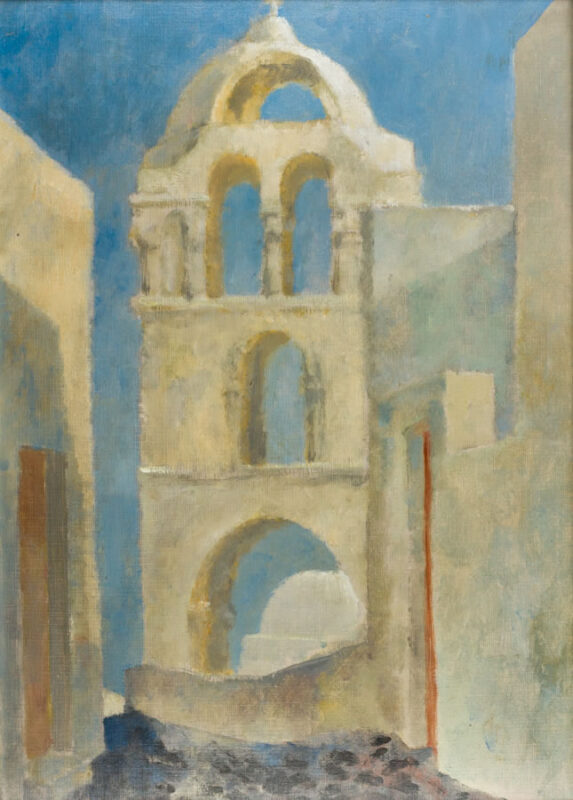 R.-Th. Bosshard : Campanile à Santorin