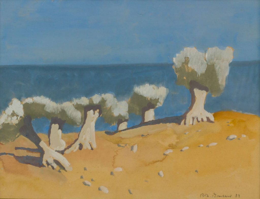 R.-Th. Bosshard : Oliviers en Grèce