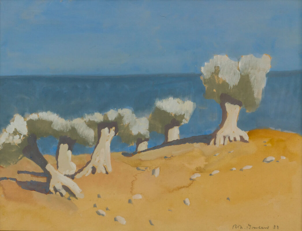 R.-Th. Bosshard : Oliviers en Grèce