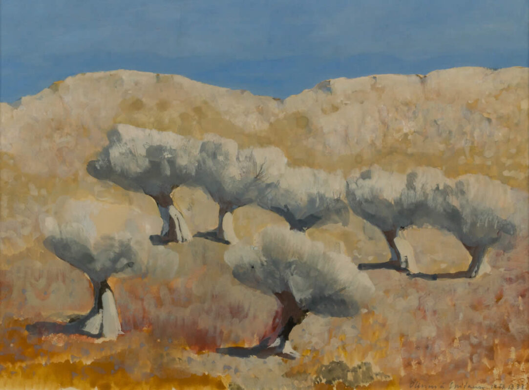 R.-Th. Bosshard : Oliviers à Épidaure