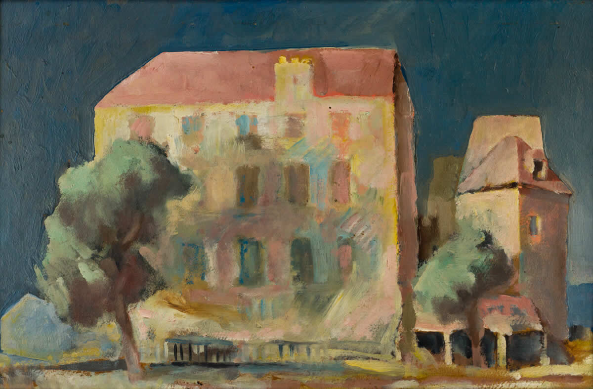 R.-Th. Bosshard : Maisons roses à Clamart