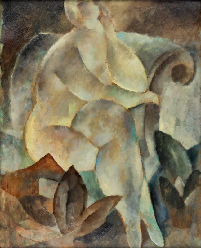 R.-Th. Bosshard : Nu au canapé