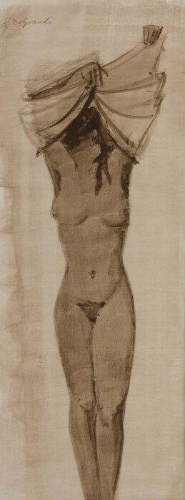 Italo De Grandi : Nu debout