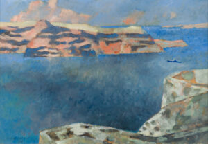 R.-Th. Bosshard : Paysage de Grèce