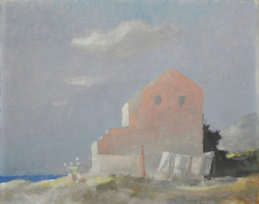 R.-Th. Bosshard : la maison rose (Tinos)