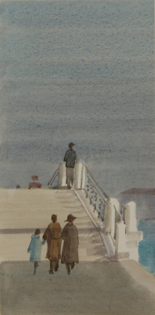 Italo De Grandi : Un pont des Zattere