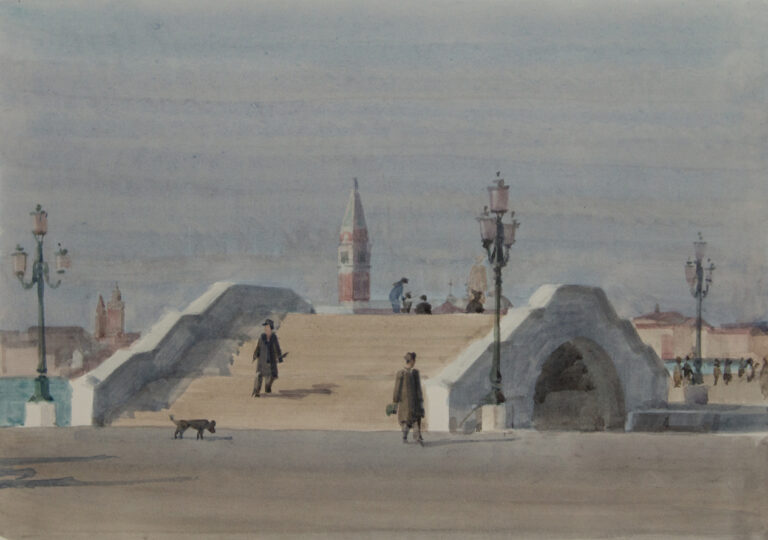 Italo De Grandi : Pont, Riva degli Schiavoni