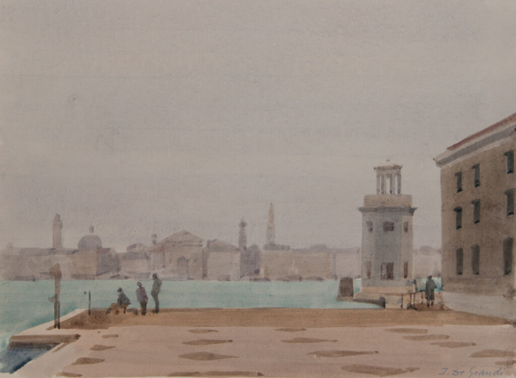 Italo De Grandi : Esplanade de La Salute
