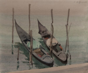Italo De Grandi : Gondoles