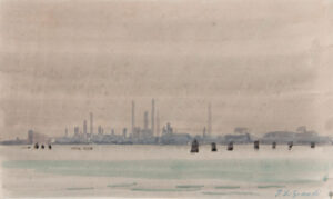 Italo De Grandi : Vue sur Mestre