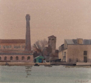 Italo De Grandi : Vue sur La Giudecca