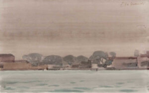 Italo De Grandi : Hiver à Venise