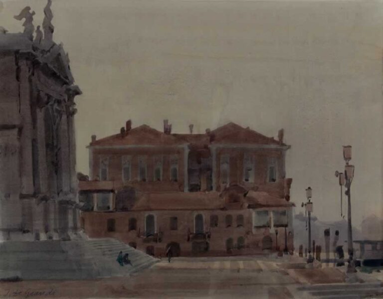 Italo De Grandi : Escaliers de La Salute