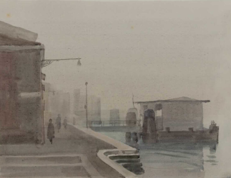 Italo De Grandi : En attendant le vaporetto