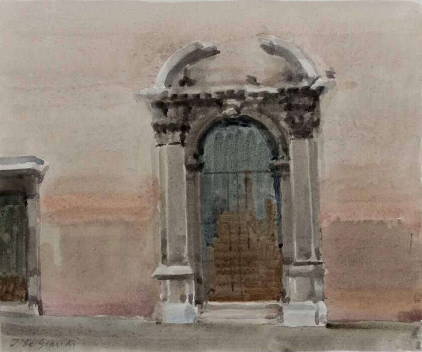 Italo De Grandi : Porte d'église