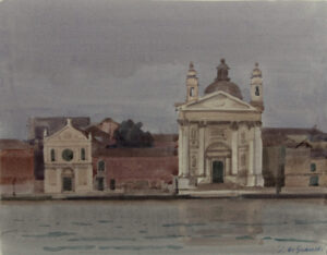 Italo De Grandi : Église des Gesuati aux Zattere